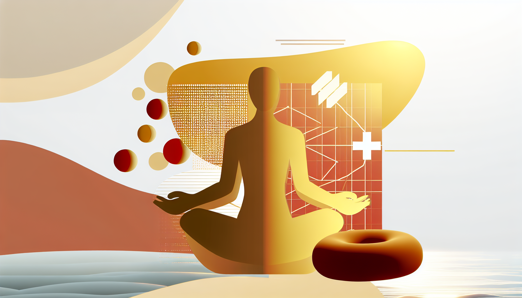 Illustration médicale professionnelle: Wassereinlagerungen Beine