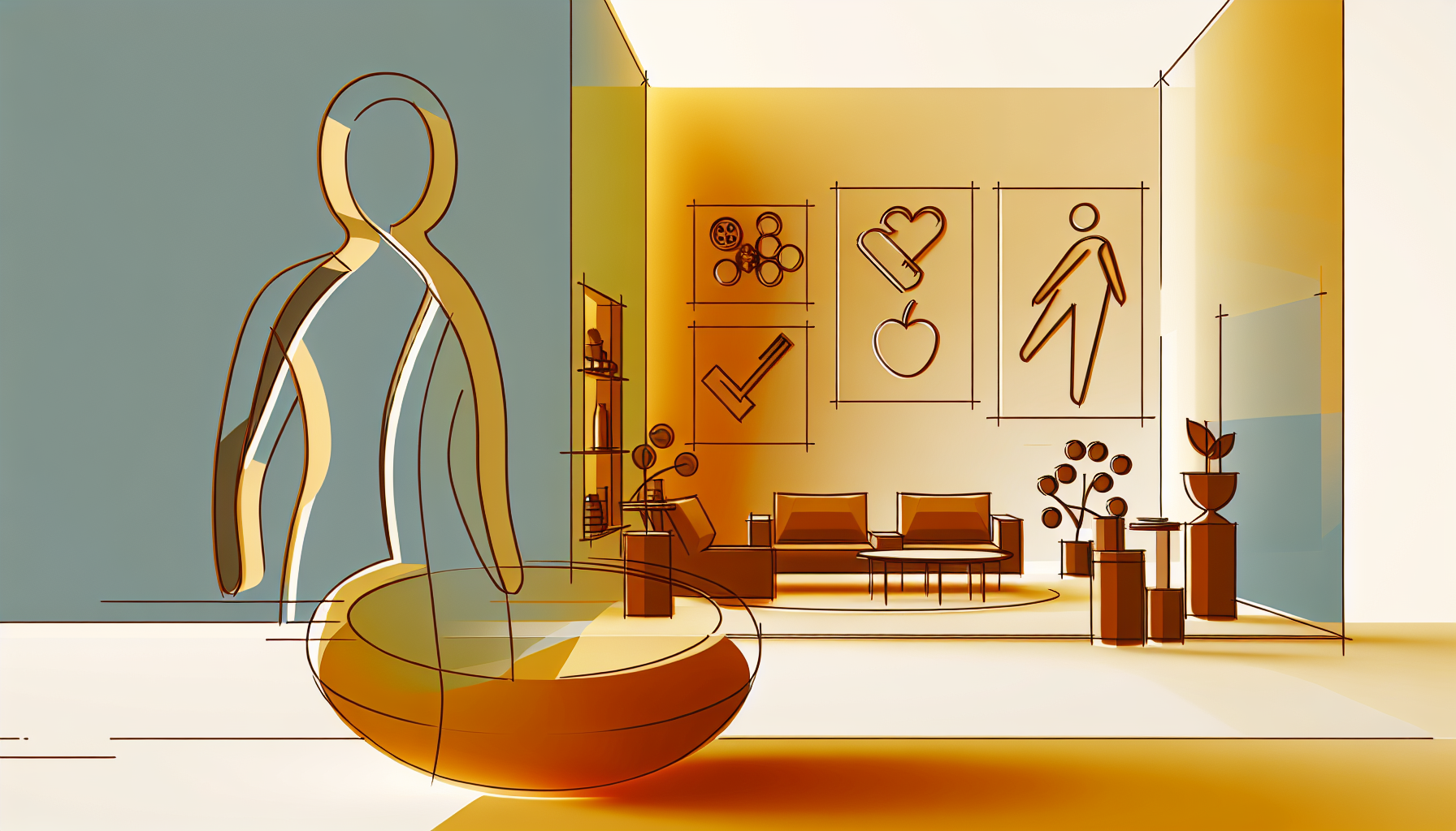 Illustration médicale professionnelle: Kribbeln Füße Ursache Alter